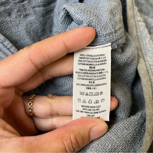 Free People Grey Quilted Belt Jacket - Picture 8 of 8